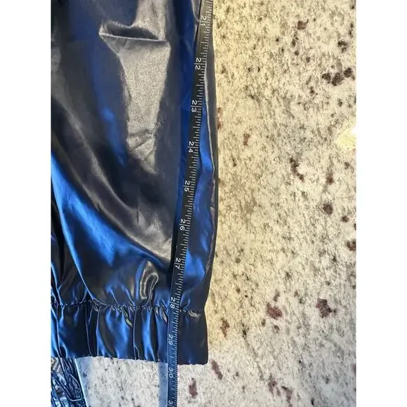 Nike Men's Navy Blue Track Pants Drawstring Elastic Waist Size S - Picture 9 of 10